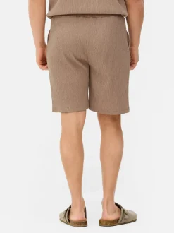 Ściągane sznurkiem marszczone szorty Kem