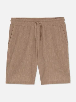Ściągane sznurkiem marszczone szorty Kem