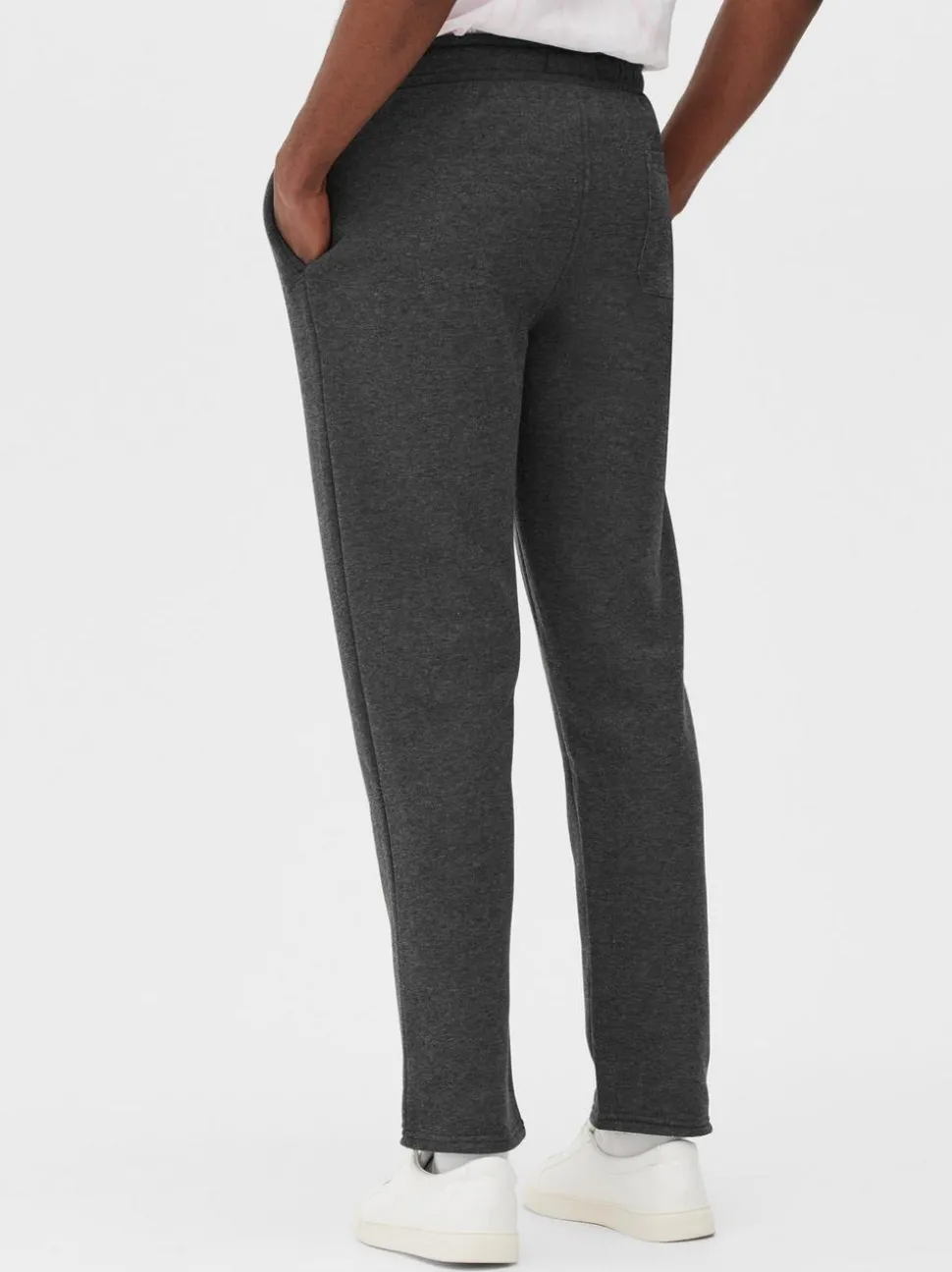 Ściągane sznurkiem spodnie dresowe ze zwężanymi nogawkami