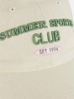 Czapka z daszkiem z napisem Summer Sports Club