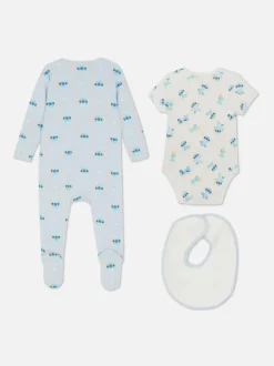 3-częściowy komplet dla noworodka ze Stichem Disneya