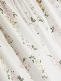 Dół od piżamy z kwiatowym nadrukiem