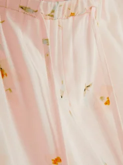 Dół od piżamy z kwiecistymi nogawkami