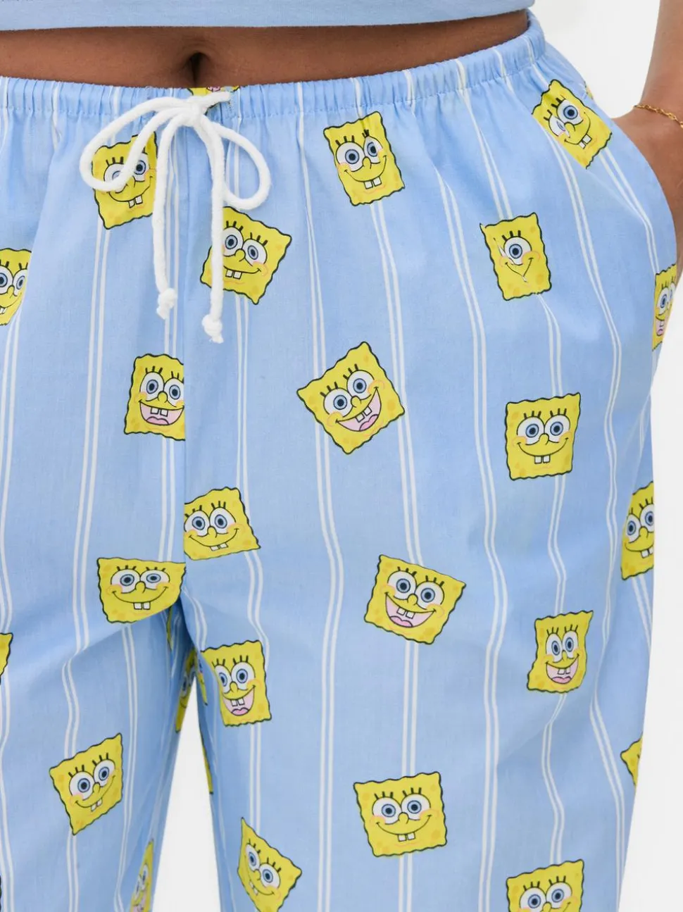 Dół od piżamy z motywem SpongeBoba Kanciastoportego