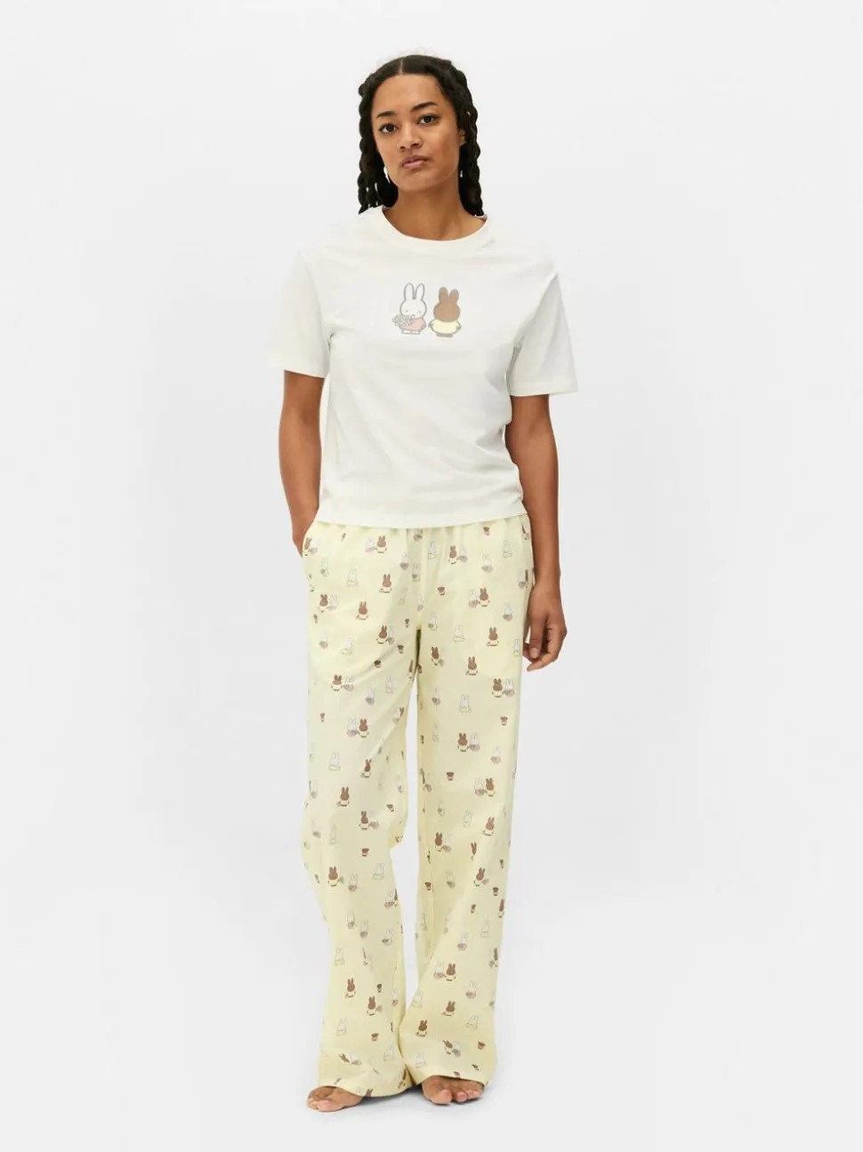 Dżersejowa góra od piżamy z motywem Miffy