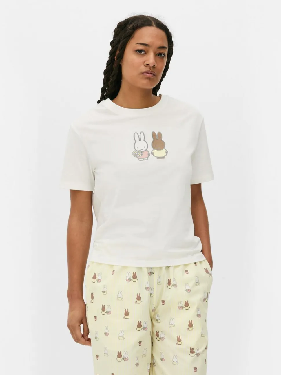 Dżersejowa góra od piżamy z motywem Miffy