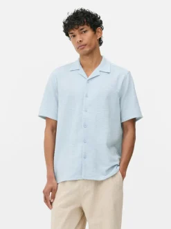 Dżersejowa koszula z zapięciem na guziki