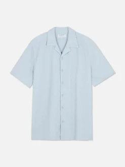 Dżersejowa koszula z zapięciem na guziki