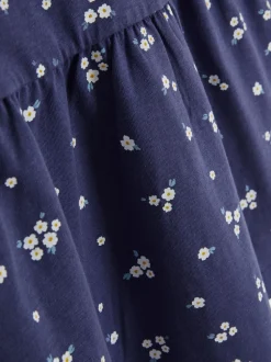 Dżersejowa sukienka bez rękawów ze wzorem tie-dye