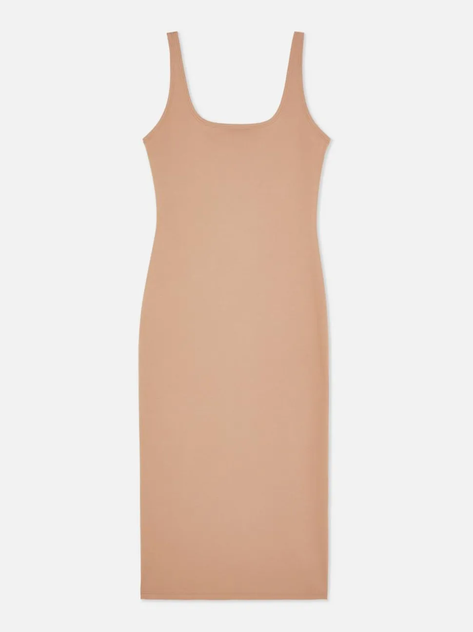 Dżersejowa sukienka bez rękawów