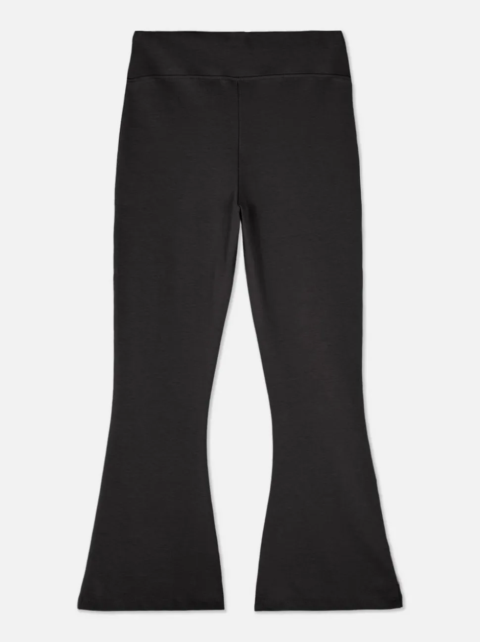 Dżersejowe legginsy z rozszerzanymi nogawkami