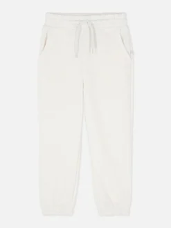 Dżersejowe spodnie dresowe ze sznurkiem