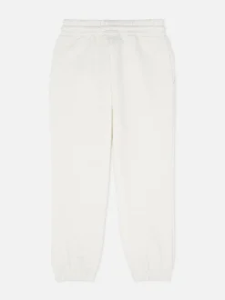 Dżersejowe spodnie dresowe ze sznurkiem