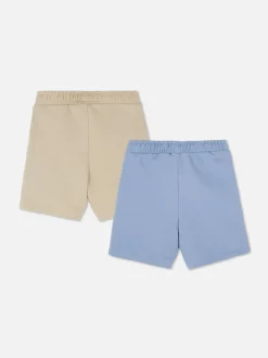 Dżersejowe szorty ściągane sznurkiem, 2 szt.