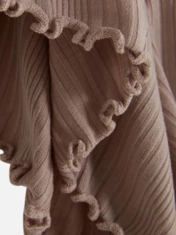 Dżersejowe szorty od piżamy z muszelkowym brzegiem