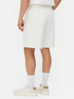 Dżersejowe szorty oversize ze stretchem