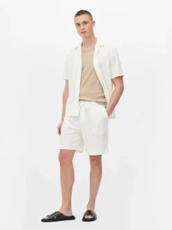 Dżersejowe szorty ze sznurkiem