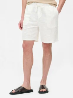 Dżersejowe szorty ze sznurkiem