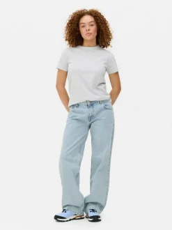 Dżersejowy niezbędny T-shirt z krótkim rękawem