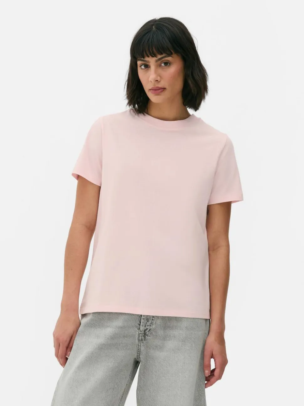 Dżersejowy niezbędny T-shirt z krótkim rękawem