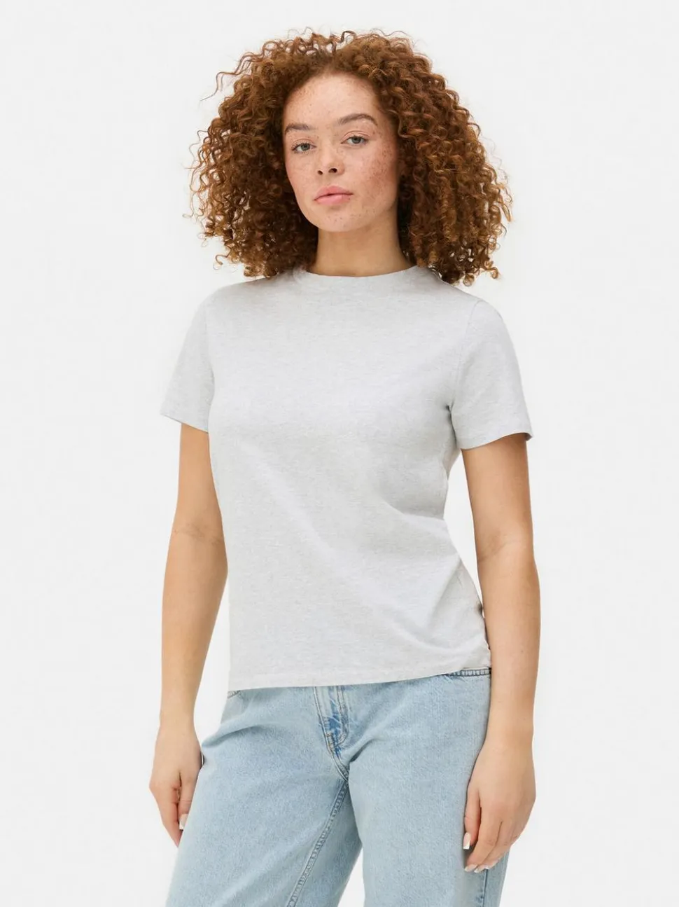 Dżersejowy niezbędny T-shirt z krótkim rękawem