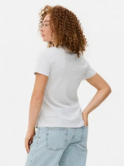 Dżersejowy niezbędny T-shirt z krótkim rękawem