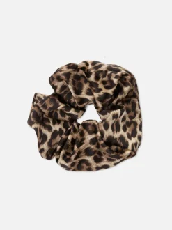 Duża gumka owijka z nadrukiem w panterkę