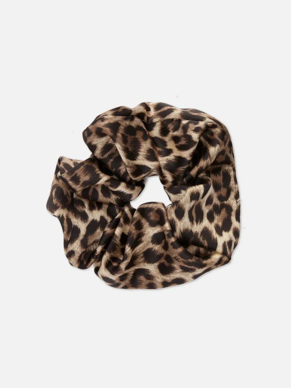 Duża gumka owijka z nadrukiem w panterkę