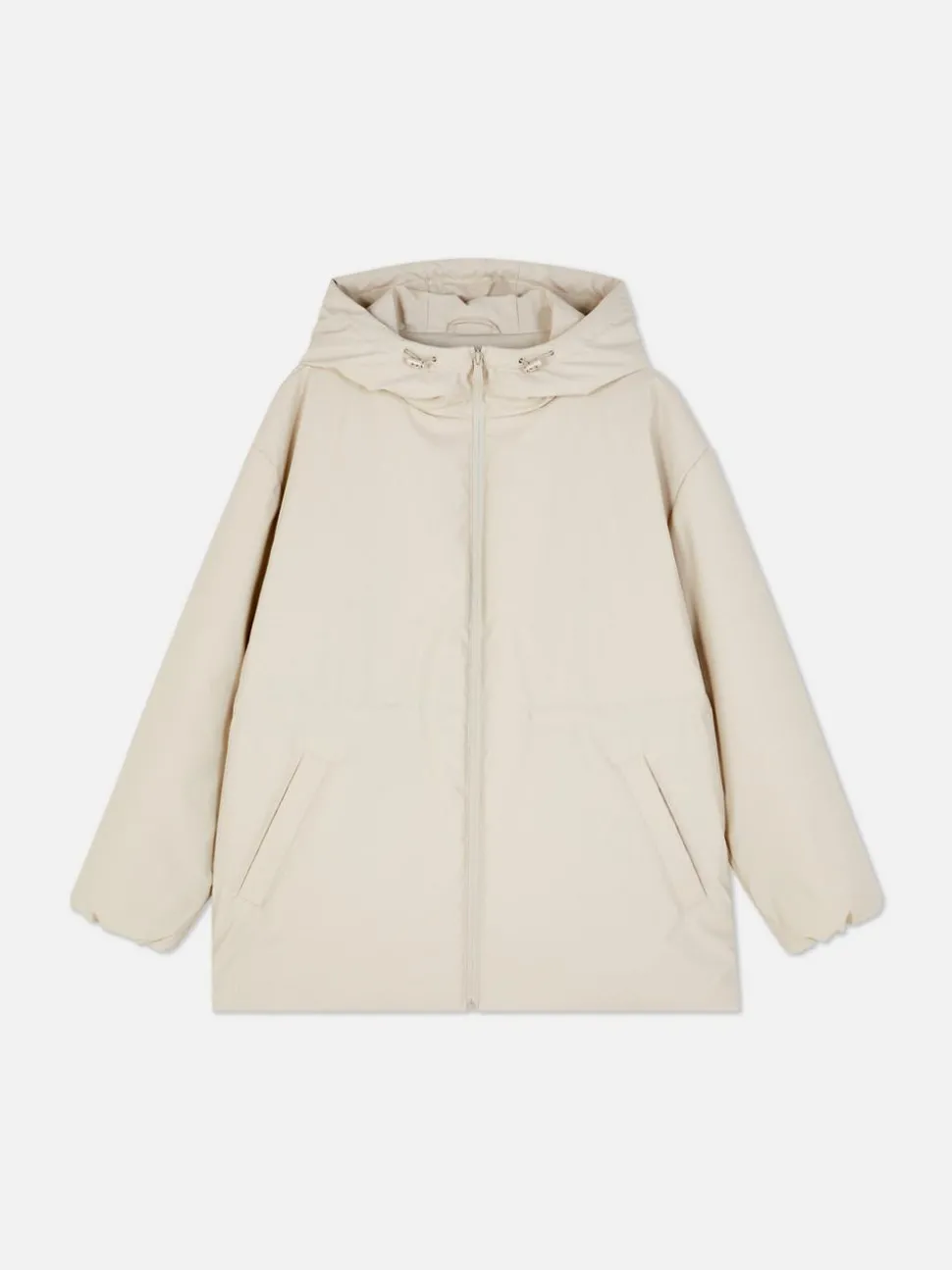 Długa kurtka przeciwdeszczowa