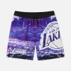 Długie szorty NBA Los Angeles Lakers