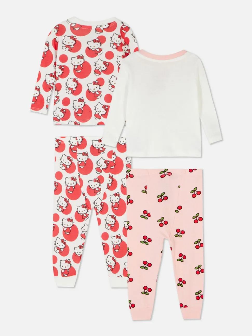 Dwie piżamy z motywem Hello Kitty