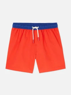 Dwukolorowe spodenki kąpielowe