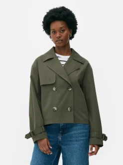 Dwurzędowa kurtka o pudełkowym kroju