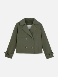 Dwurzędowa kurtka o pudełkowym kroju