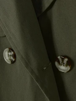 Dwurzędowa kurtka o pudełkowym kroju