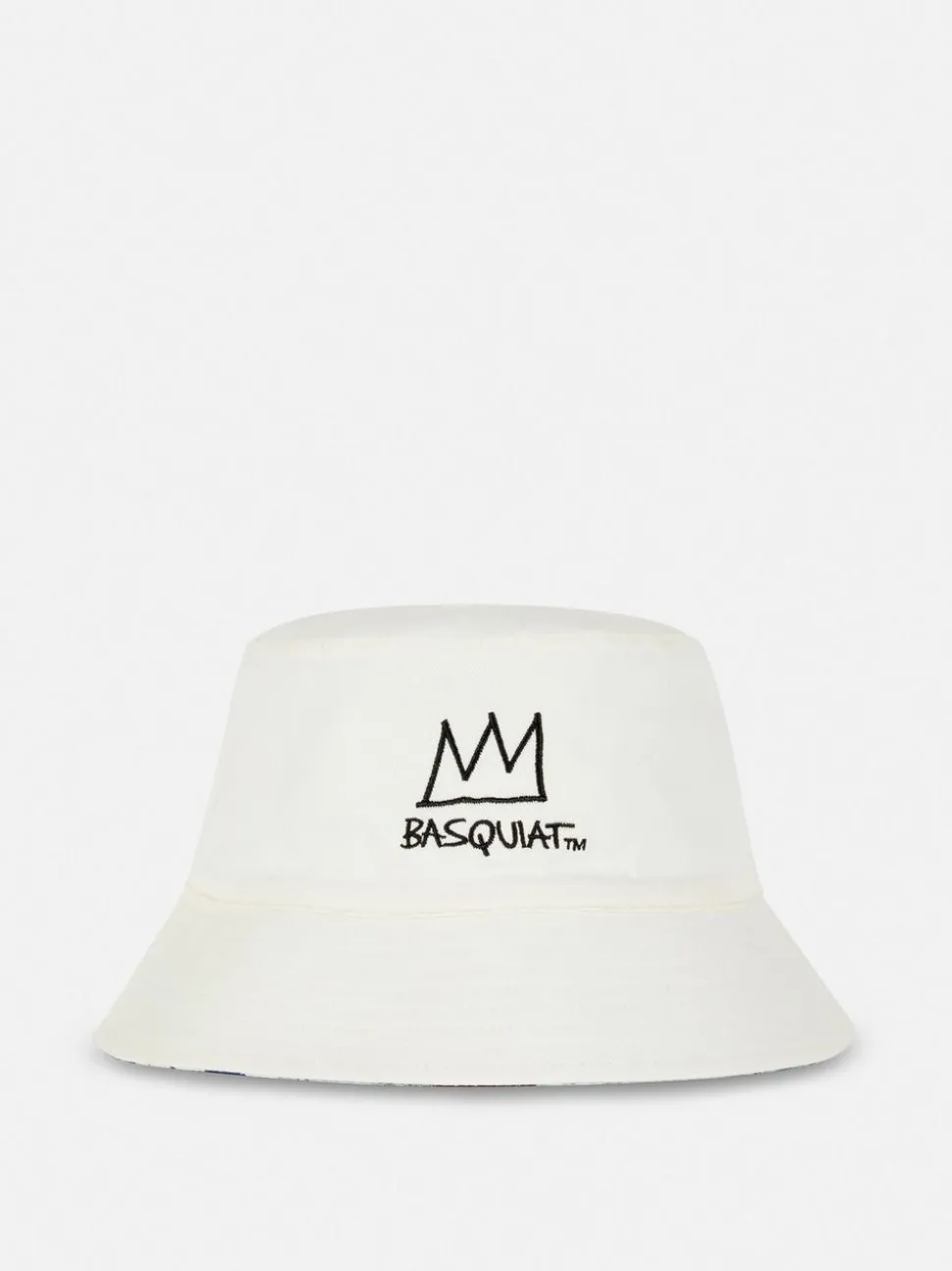 Dwustronny kapelusz wędkarski z dziełem Basquiata