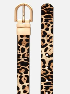 Dwustronny pasek z owalną klamrą