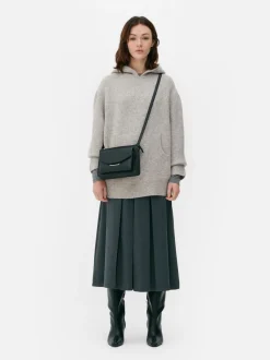 Dzianinowa bluza z kapturem Essential