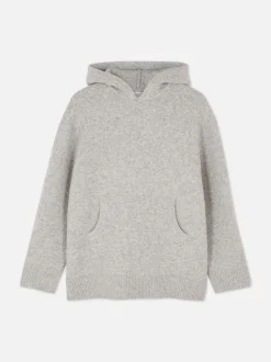 Dzianinowa bluza z kapturem Essential