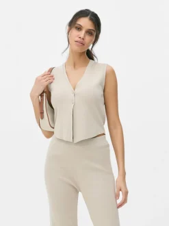 Dzianinowa kamizelka Paula Echevarría