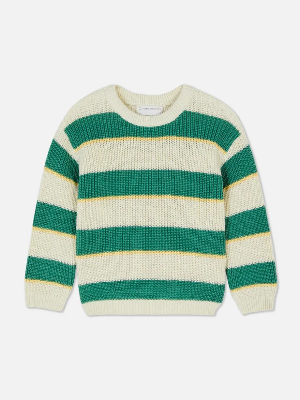 Dzianinowy sweter w paski