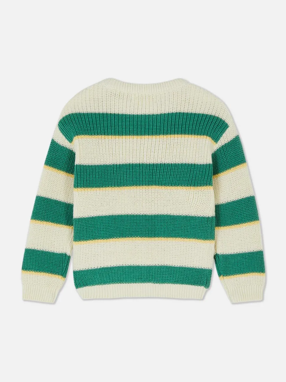 Dzianinowy sweter w paski