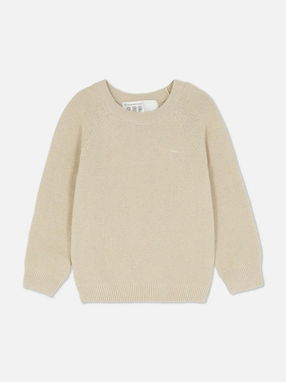 Dzianinowy sweter z okrągłym dekoltem