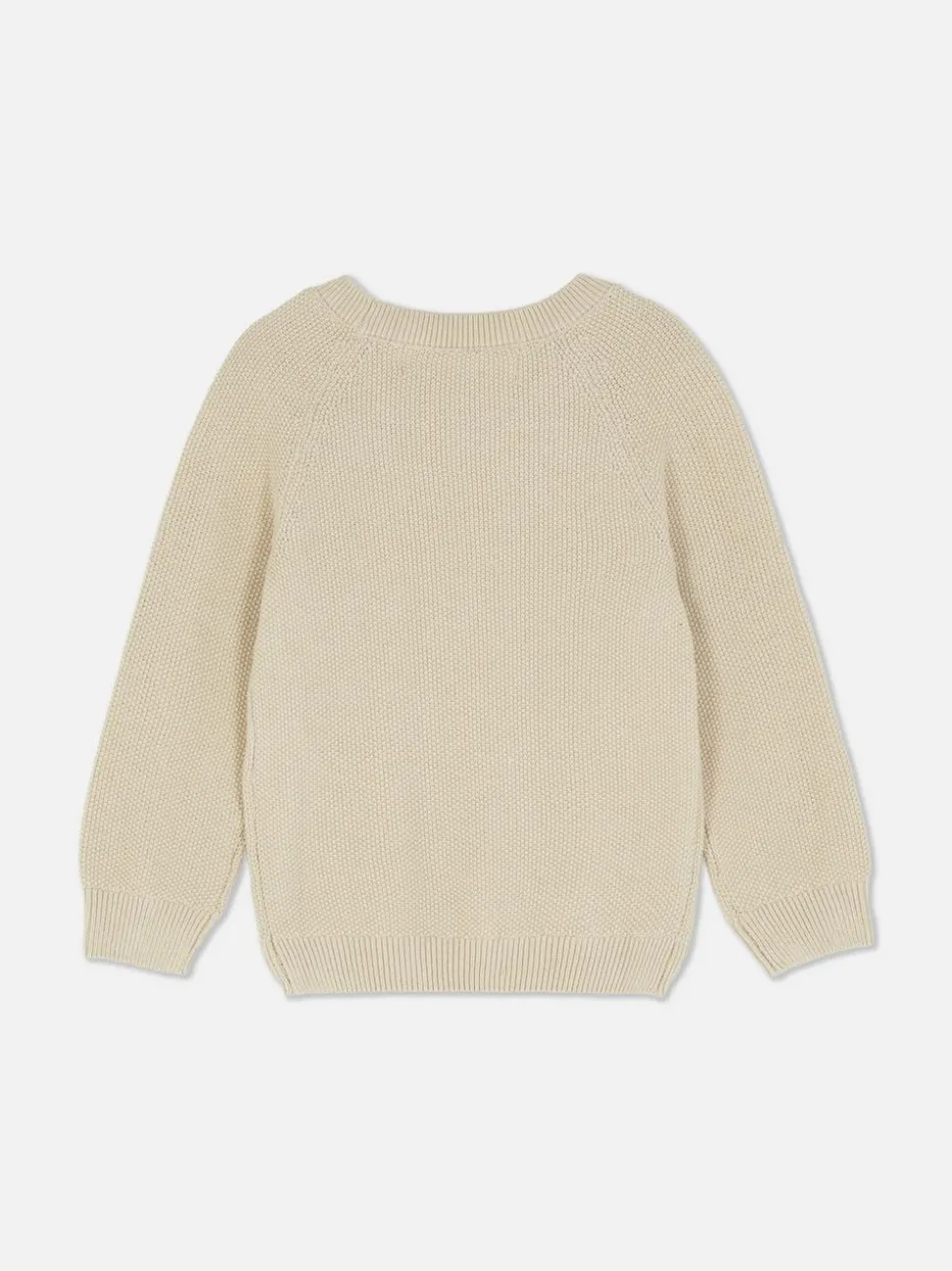 Dzianinowy sweter z okrągłym dekoltem