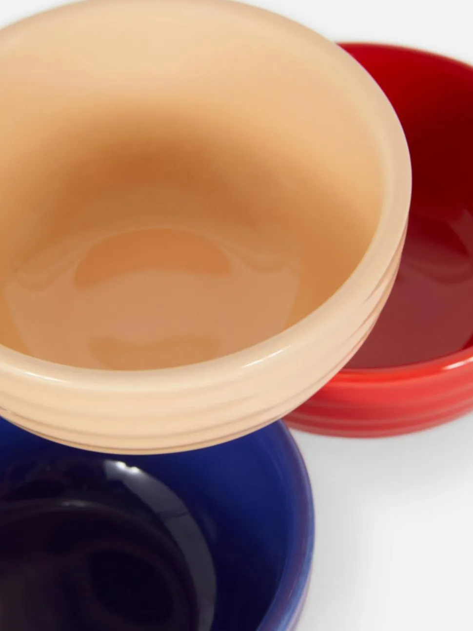 Żebrowane miseczki, 3 szt.