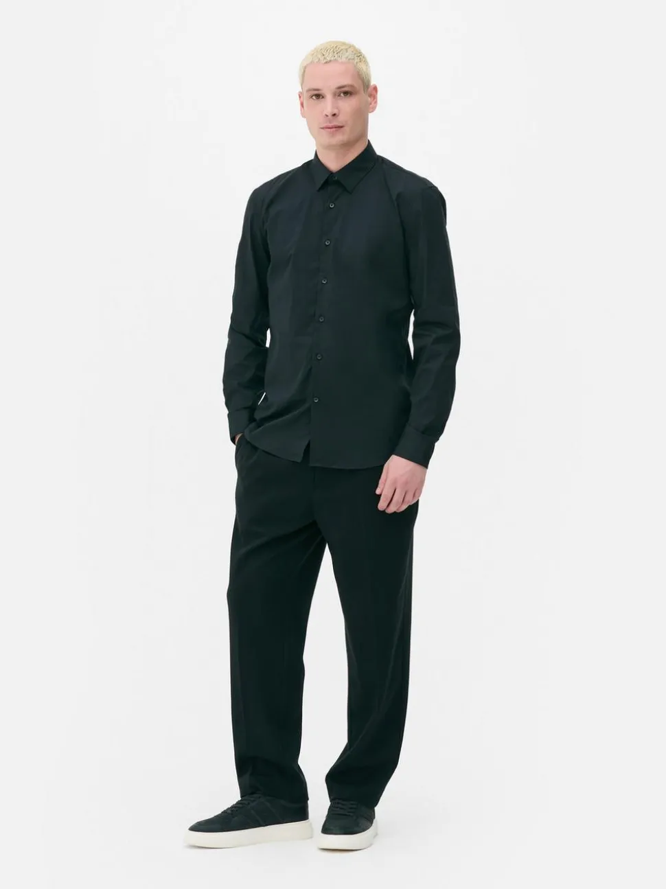 Elastyczna koszula zapinana na guziki