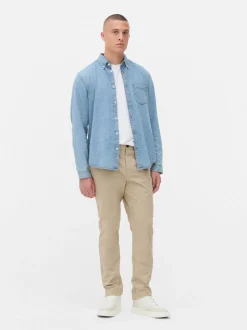 Elastyczne chinosy o kroju slim