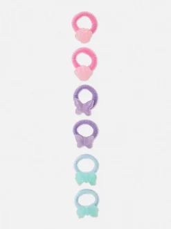 Elastyczne gumki owijki do włosów, 6 szt.