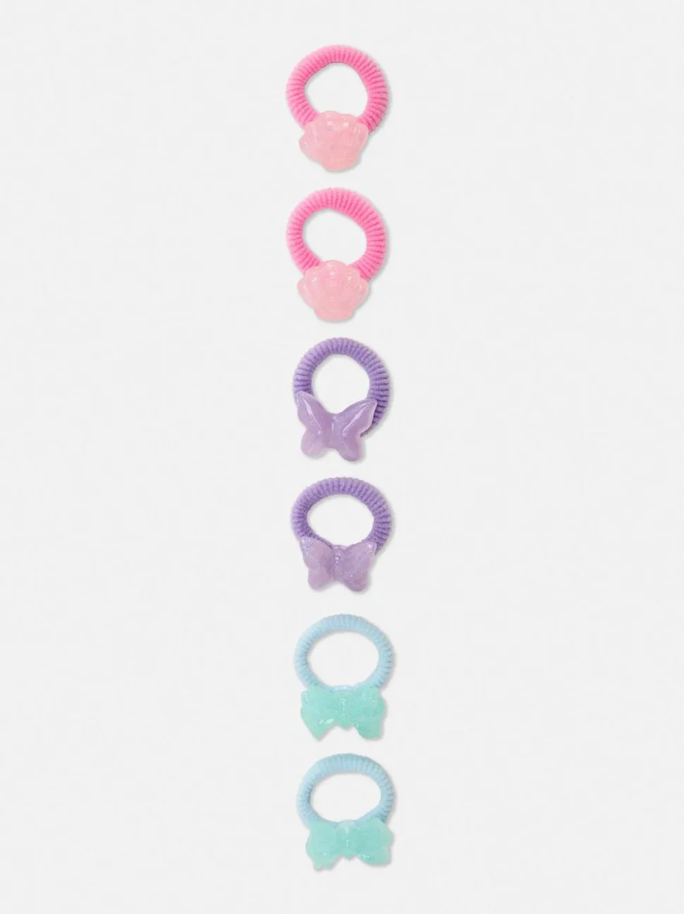 Elastyczne gumki owijki do włosów, 6 szt.