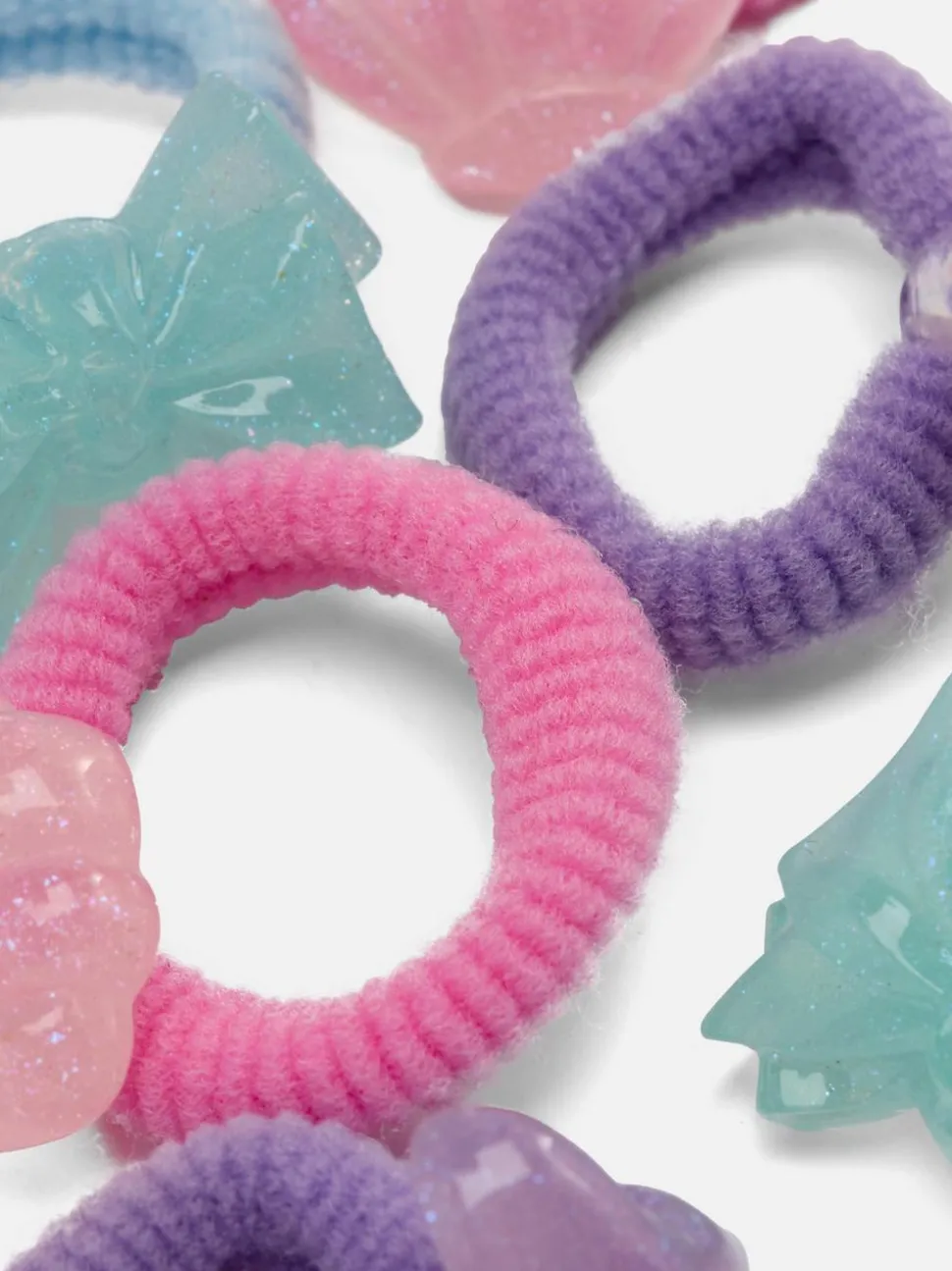 Elastyczne gumki owijki do włosów, 6 szt.